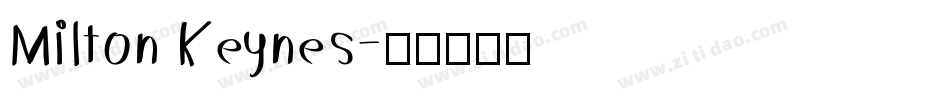 Milton Keynes字体转换